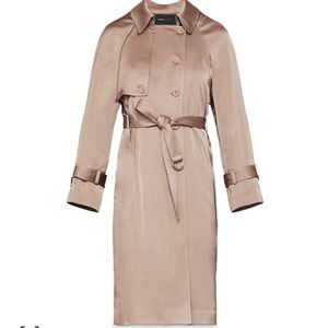 BCBGMAXAZRIA belted trench coat